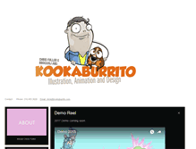 Tablet Screenshot of kookaburrito.com